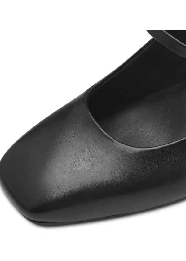 Tamaris Estella Matt Vegan 60's Pumps Black