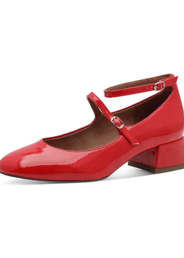 Tamaris Femke 60's Pumps Red
