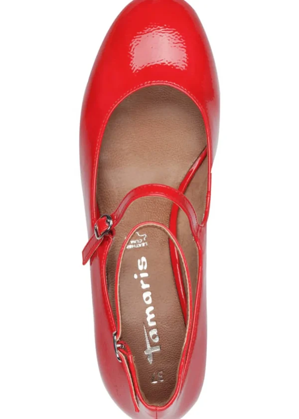 Tamaris Femke 60's Pumps Red