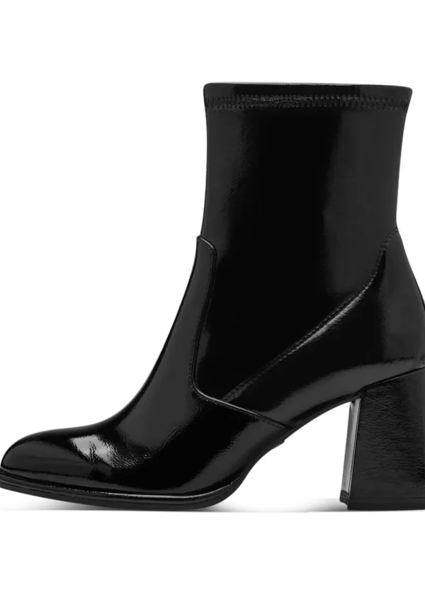 Tamaris Fiona Patent Boots Black