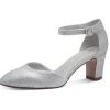 Tamaris Judy Glam Vegan 50's Pumps Zilver