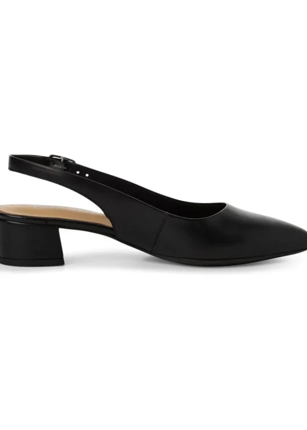 Tamaris Kaylee Slingback Leather Pumps Black
