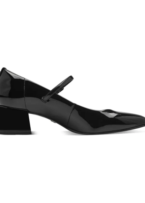 Tamaris Lisa Patent Vegan 60's Pumps Black