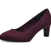 Tamaris Lucy 50's Pumps Merlot Wine