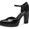 Tamaris Maila Patent Vegan 50's Pumps Black