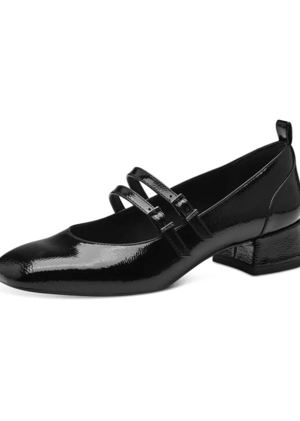 Tamaris Mary Patent Vegan 50's Pumps Black Uni
