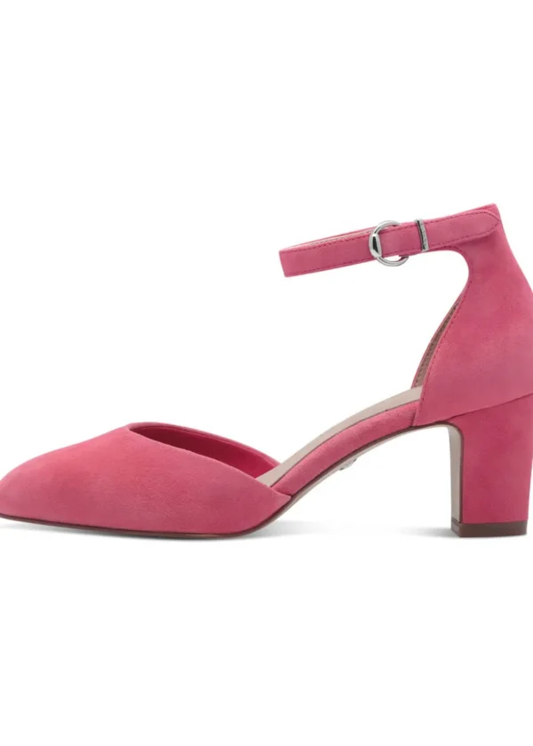 Tamaris May Candy Leather 50's Pumps Pink