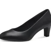 Tamaris Ruby Matt Leather 50's Pumps Black