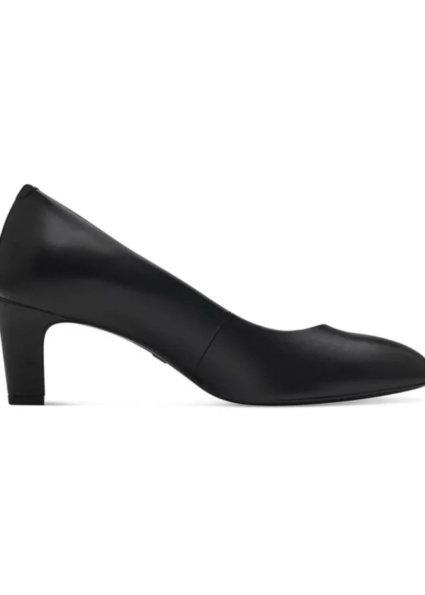 Tamaris Ruby Matt Leather 50's Pumps Black