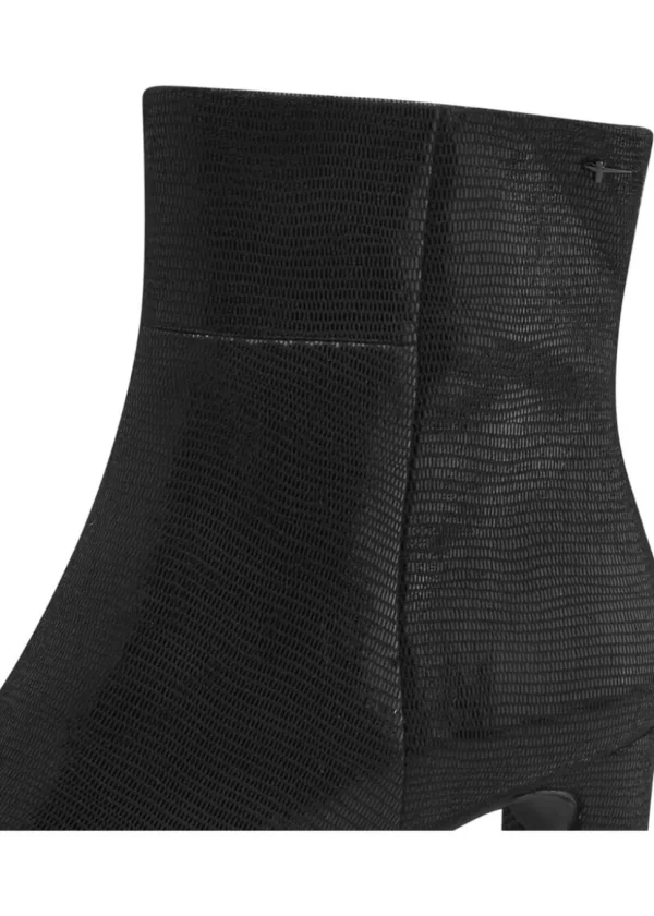Tamaris Stella Structure Vegan Booties Black