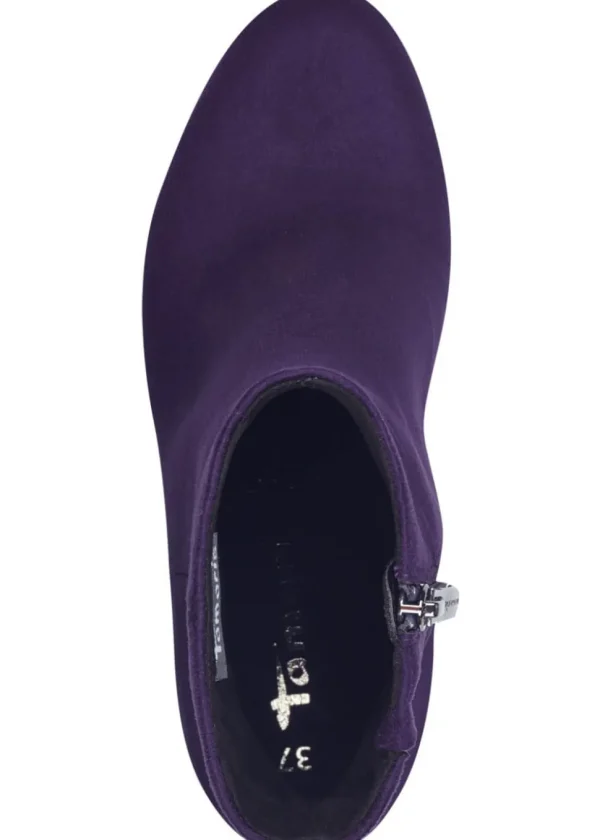 Tamaris Stella Vegan Booties Purple