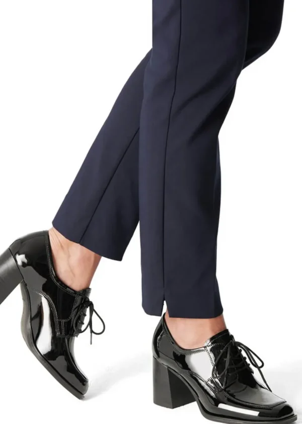 Tamaris Suzy Patent 60's Ankle Boots Black