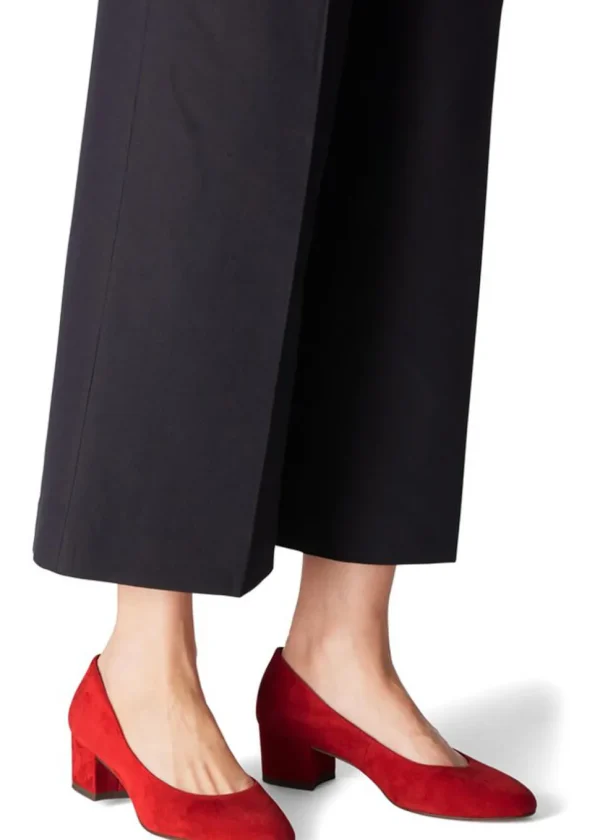 Tamaris Sylvie Leather 50's Pumps Red
