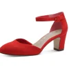 Tamaris Vera Vegan 50's Pumps Red