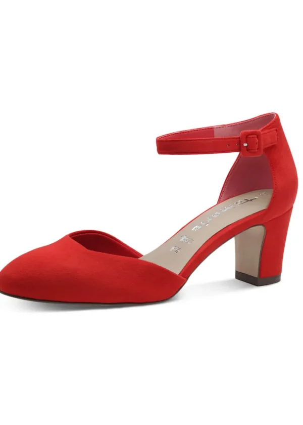 Tamaris Vera Vegan 50's Pumps Red