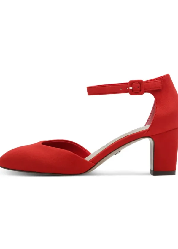 Tamaris Vera Vegan 50's Pumps Red