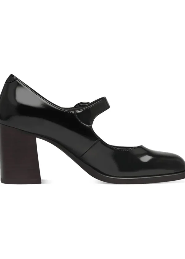 Tamaris Wanda Vegan Brush 60's Pumps Black