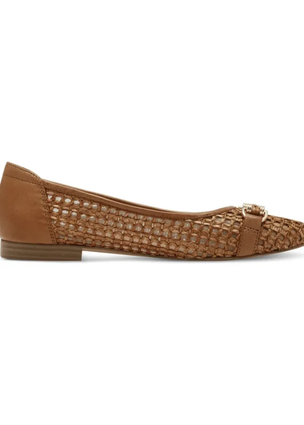 Tamaris Winona Ballerina's Cognac Brown