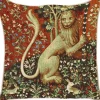 Tapestry Bags Lady and the Unicorn Lion Cushion Cover