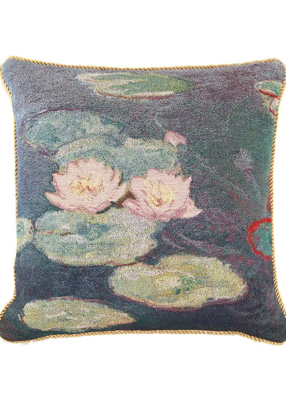 tapestry_bags_monet_water_0.webp Tapestry Bags Monet Water Lily Cushion Cover