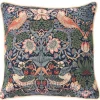 Tapestry Bags Morris Strawberry Thief Cushion Cover Blue