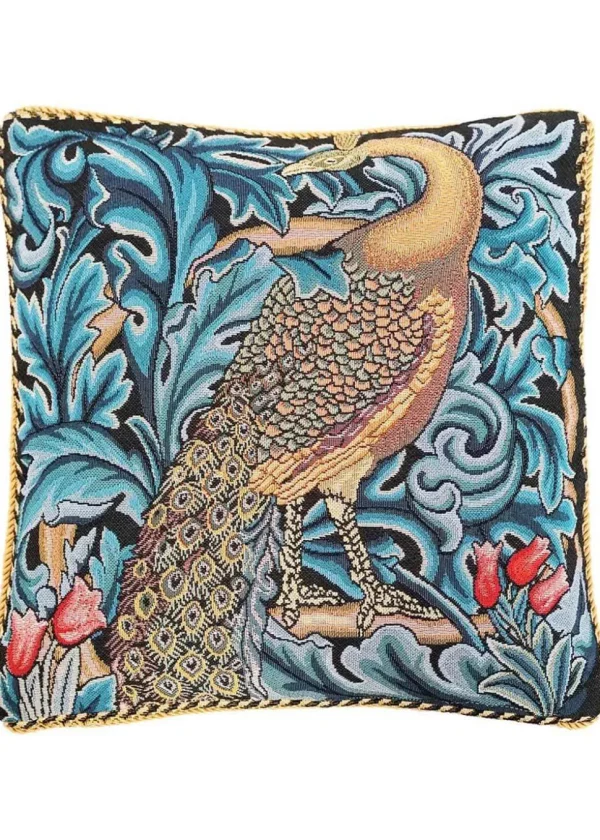 Tapestry Bags Morris The Peacock Cushion Cover