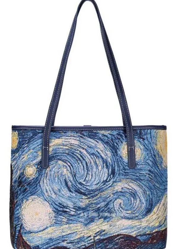 Tapestry Bags Van Gogh Starry Night Shoulderbag