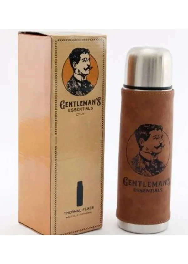 Temerity Jones Gentlemen Essentials Thermo Bottle Brown