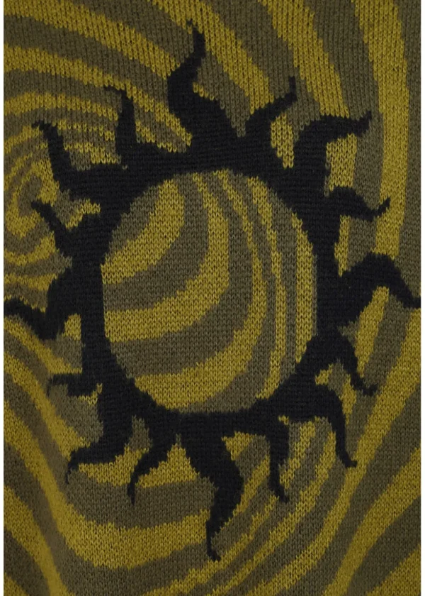 Third Identity Sun Vortex Sweater Olive