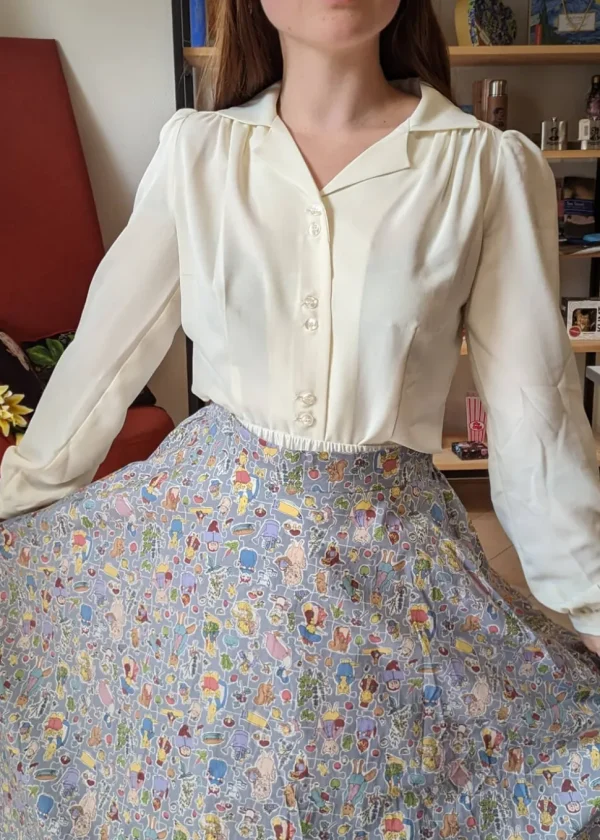 Tulip B Peter Rabbit And Friends 50's Swing Skirt Blue