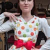 Tulip B Smiley Faces 40's Swing Dress Multi