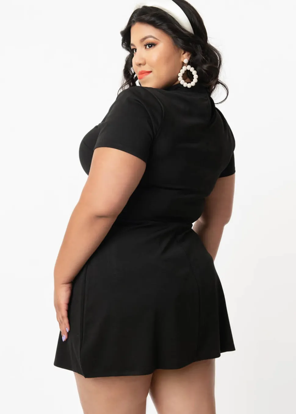 unique_vintage_smak_parlo_5-1.webp Unique Vintage Smak Parlor Wave Maker 60's Mod Dress Black