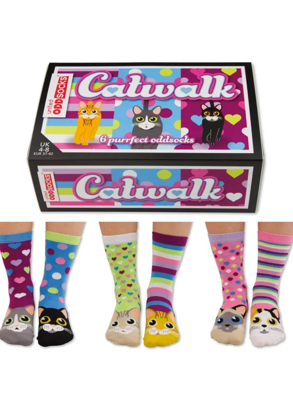 United Odd Socks 6 Ladies Socks Catwalk