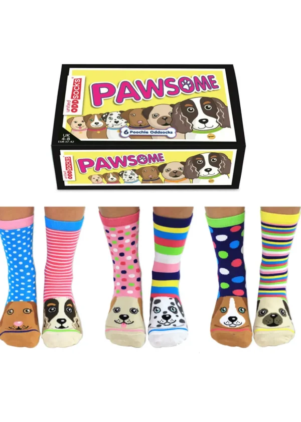 United Odd Socks 6 Ladies Socks Pawsome