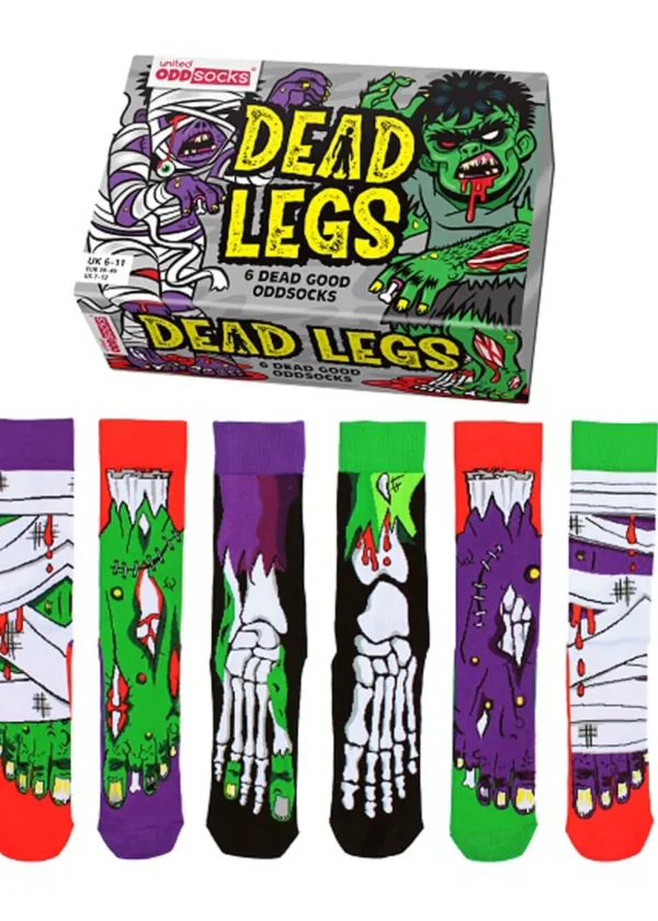 United Odd Socks 6 Men Socks Dead Legs