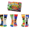 United Odd Socks 6 Women Socks Zombie Zombodies