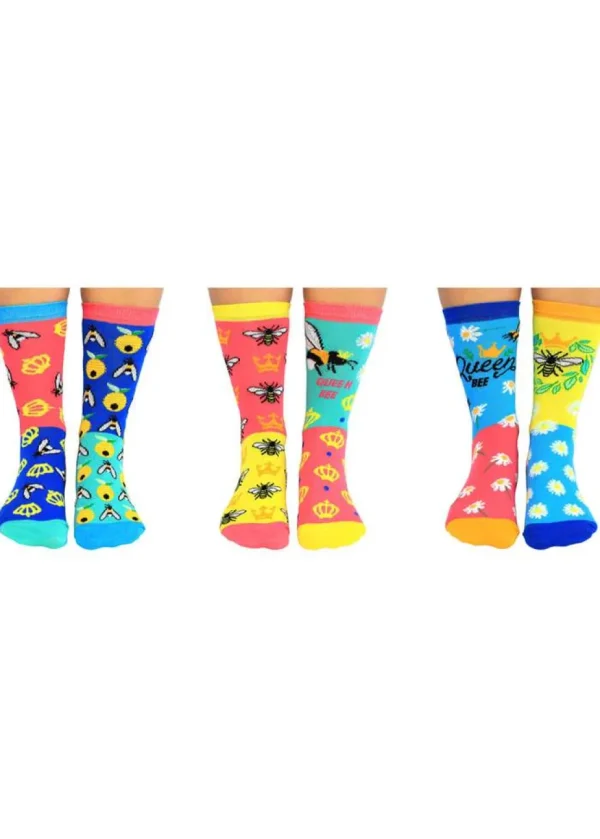 United Odd Socks 6 Women's Socks Bee Yourself