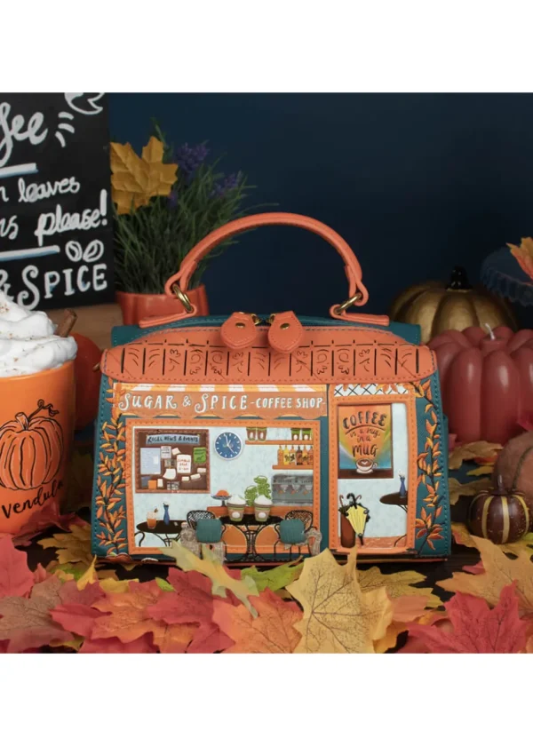 Vendula London Sugar and Spice Coffee Shop Hollis Bag