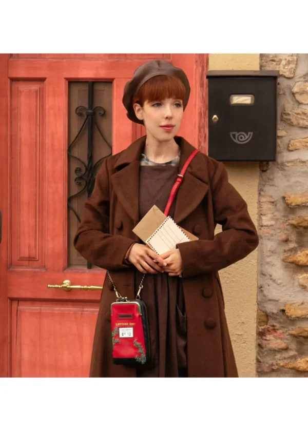 Vendula London The Old Post Office Postbox Phone Clipper Pouch Red