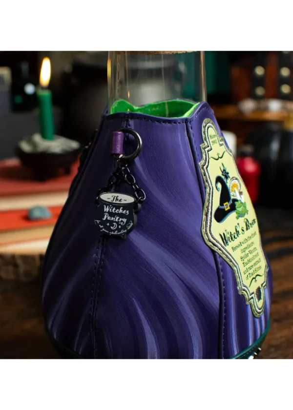 Vendula London The Witches Pantry Potion Bottle Bag Violet