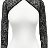 Videnoir Spiderweb Bolero Black