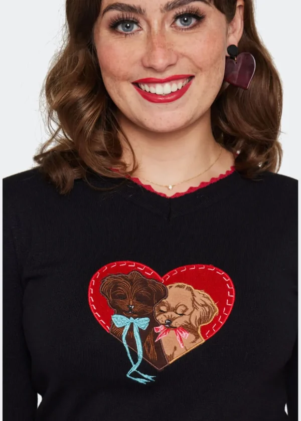 Voodoo Vixen Puppy Love Pull Black