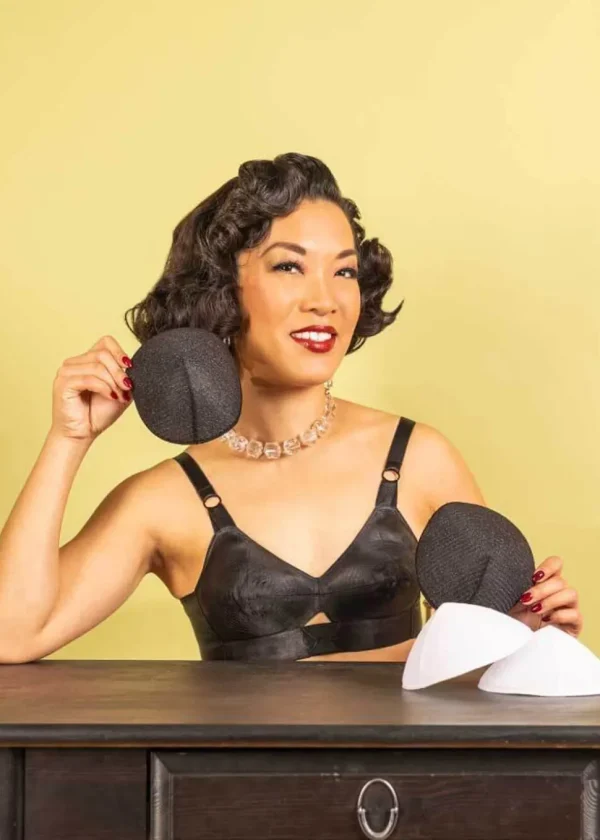 What Katie Did Bullet Bra Pads Black
