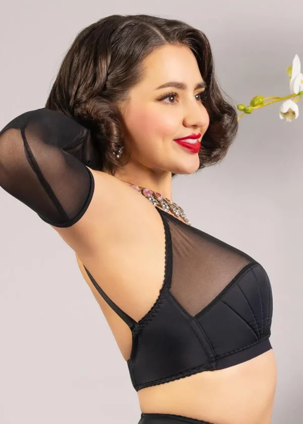What Katie Did Liz Retro Bra Black