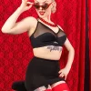 What Katie Did Trixie Firm Control Girdle Black
