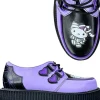 YRU Shoes x Hello Kitty Super Kreep Mummy Creepers Violet