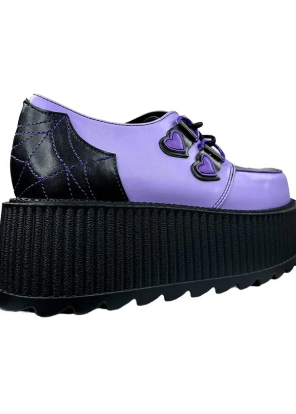 YRU Shoes x Hello Kitty Super Kreep Mummy Creepers Violet