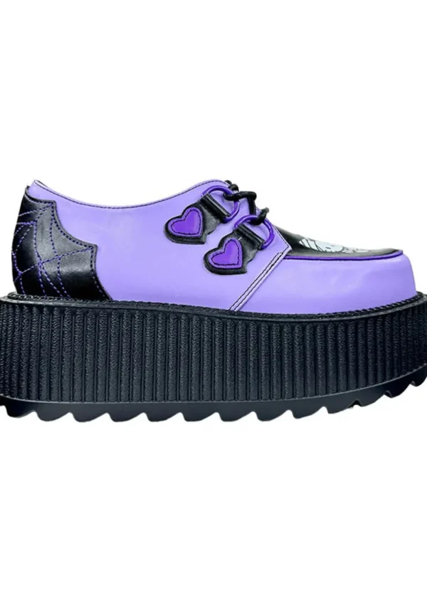 YRU Shoes x Hello Kitty Super Kreep Mummy Creepers Violet