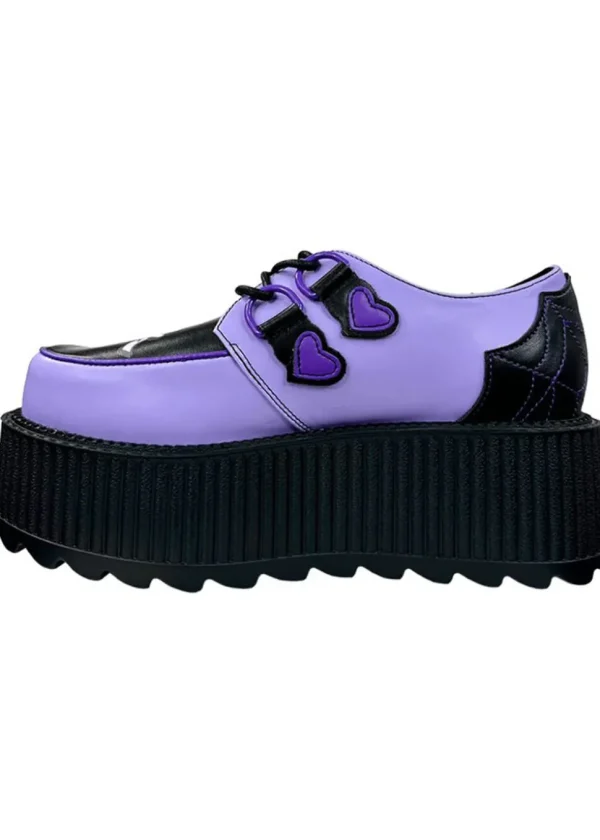 YRU Shoes x Hello Kitty Super Kreep Mummy Creepers Violet